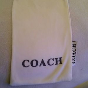 **SOLD** Coach Sunglass Pouch with Drawstring